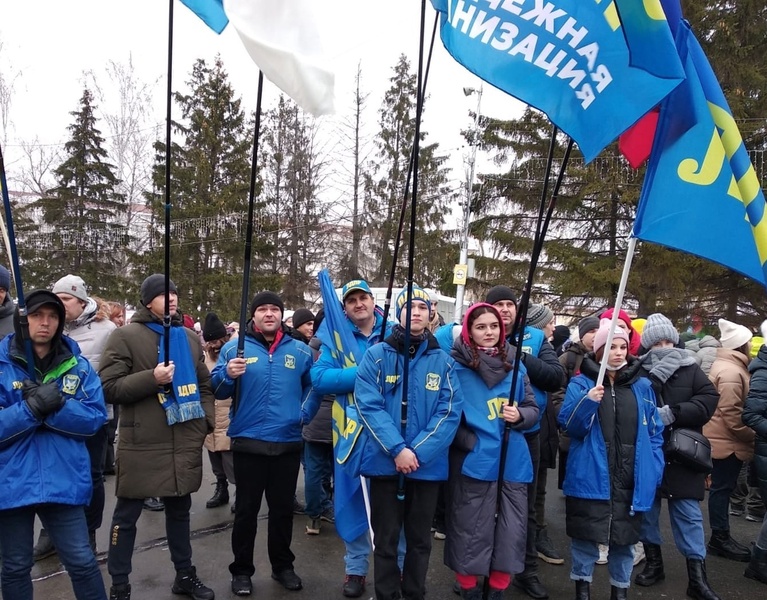 Курганские активисты принимают участие в патриотических мероприятиях