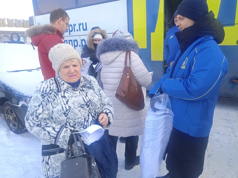 Автобус помощи ЛДПР посетил город Железногорск