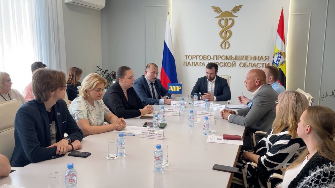 ЛДПР отстаивает поддержку предпринимателей в Курской области