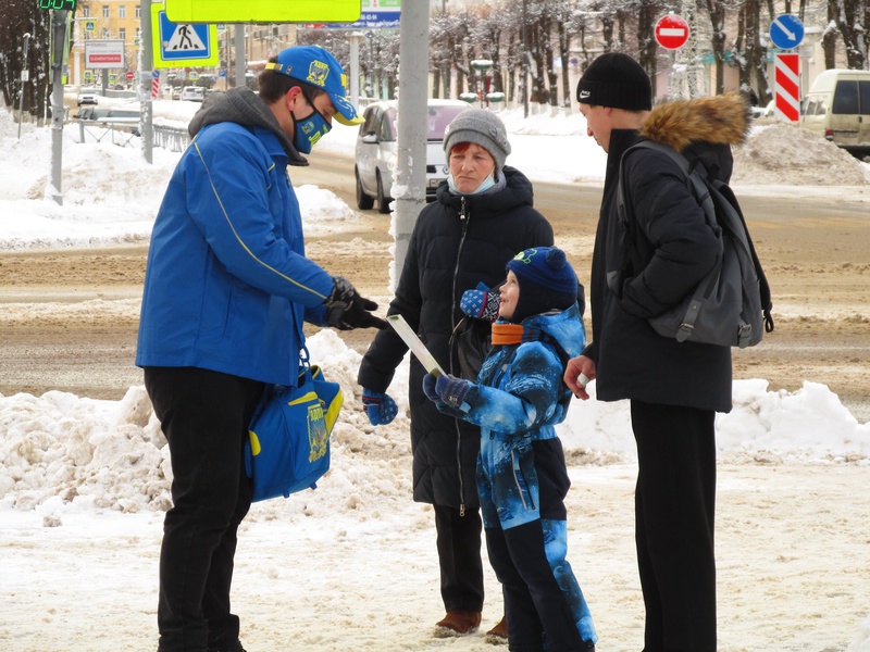 В Сланцах прошёл пикет ЛДПР