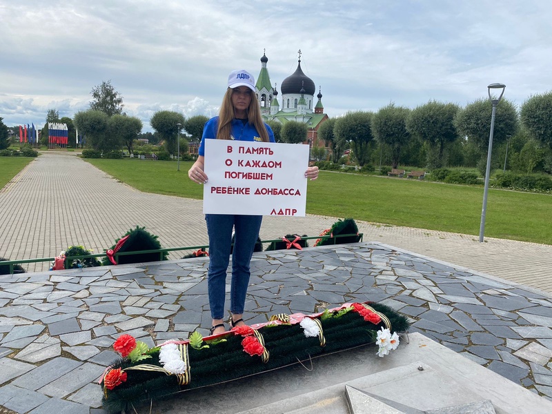 В память о каждом погибшем ребёнке Донбасса