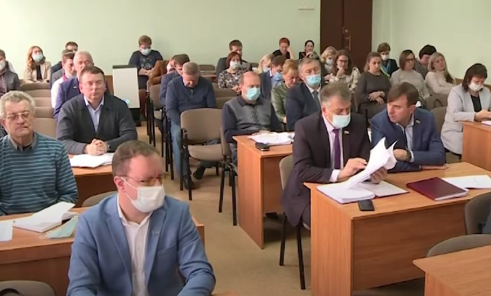 Сессия депутатов в г. Ельце