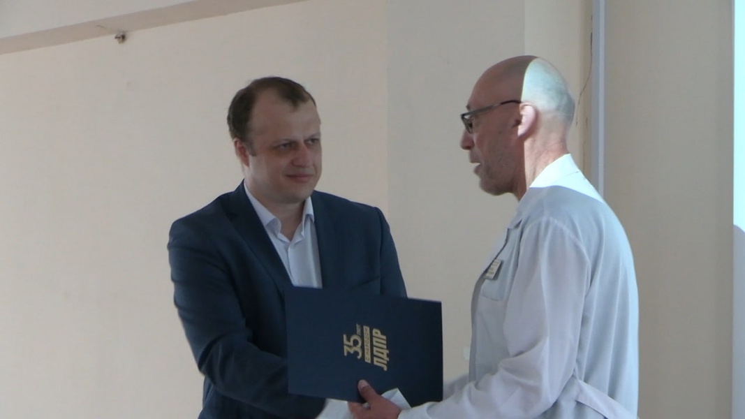 Липецкий врач-офтальмолог получил благодарность от ЛДПР  