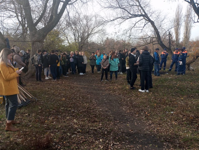 Липецкий партиец Илья Подзоров принял участие в городском субботнике