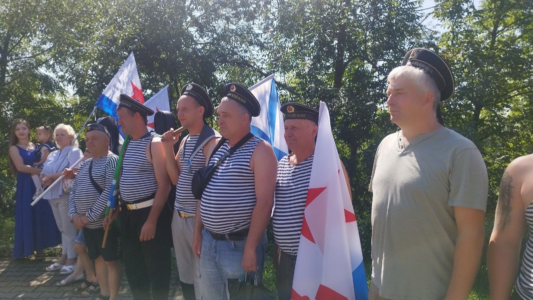 Липецкие моряки получили благодарность от Леонида Слуцкого