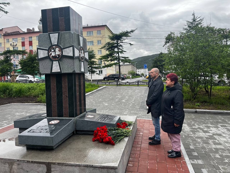 В Магаданской области отметили День памяти ветеранов боевых действий