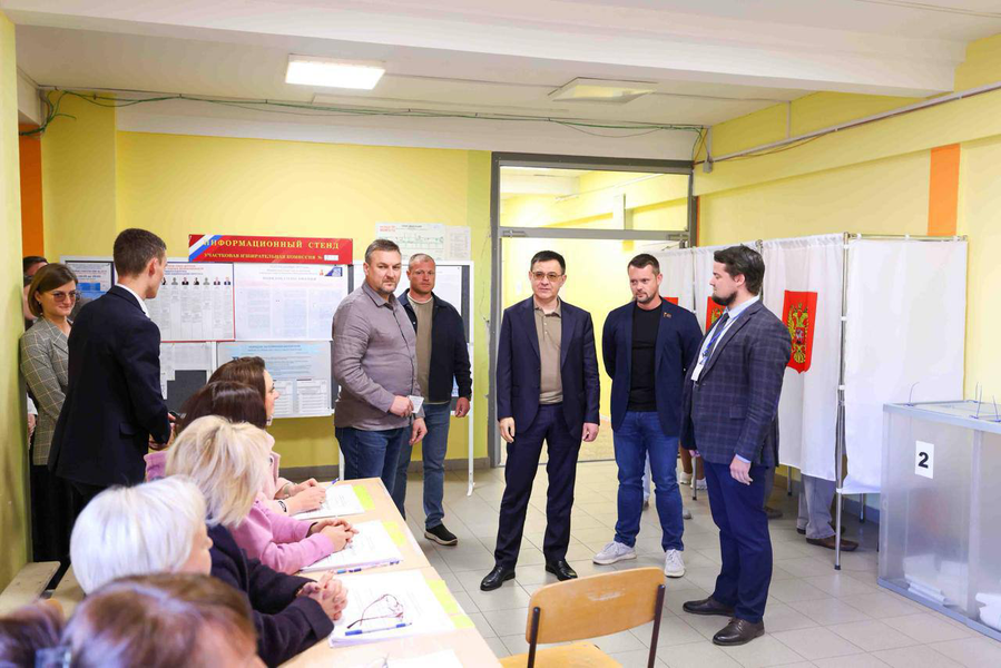 Депутаты ЛДПР проконтролировали ход голосования в Подольске 