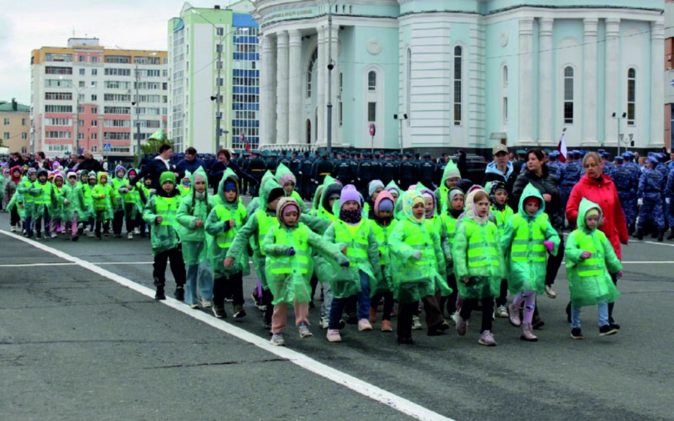 В Саранске прошла генеральная репетиция Парада 