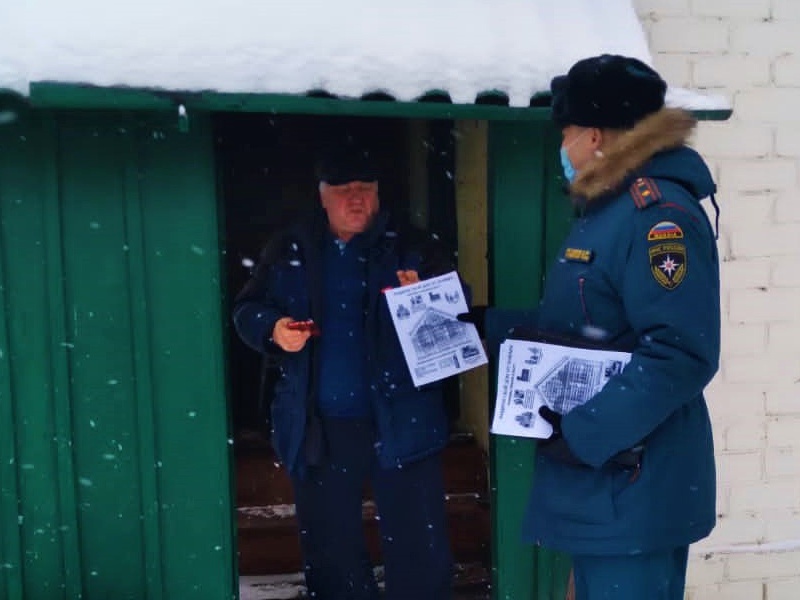 В Мордовии в новогодние праздники работают группы профилактики противопожарной безопасности