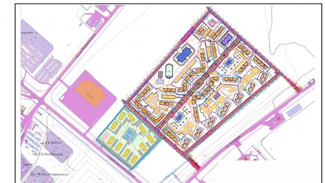 4 микрорайон саранск план застройки
