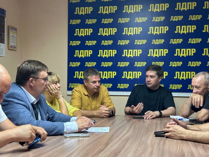 Рабочий визит Максима Зайцева в Мордовское региональное отделение ЛДПР