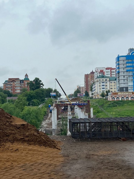 По плану Ботевградский мост  в Саранске сдадут уже этой зимой