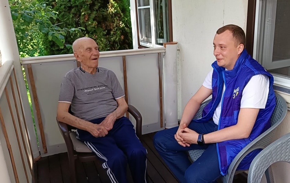 Ветеран Великой Отечественной войны Григорий Петрович отметил 106-летие