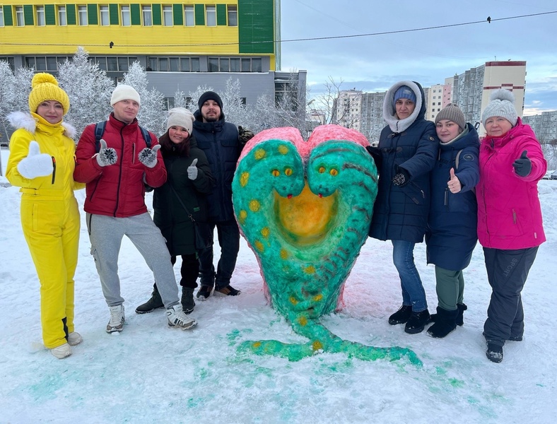 Снежное волшебство в Снежногорске!