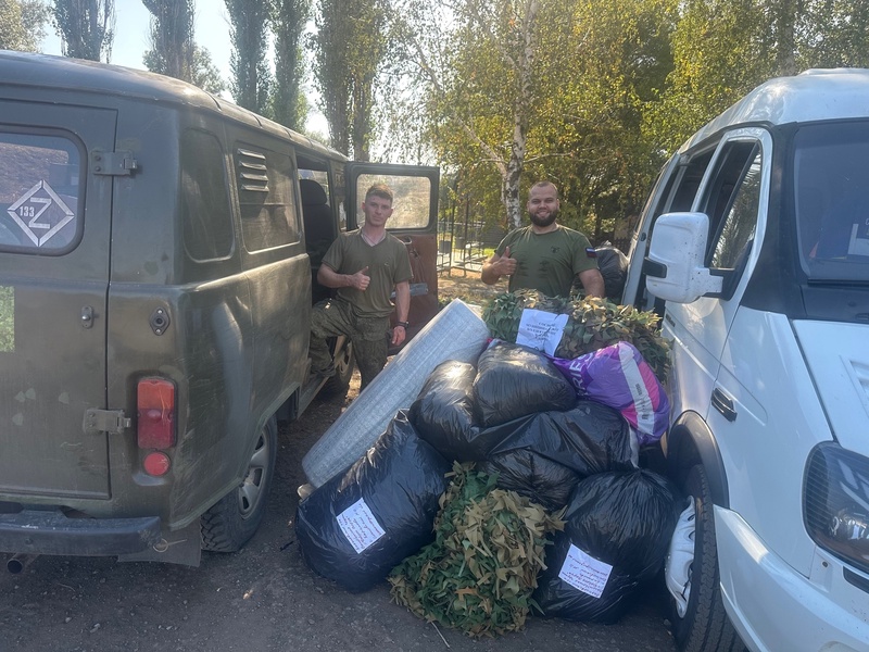 Очередной гуманитарный груз доставлен в зону СВО