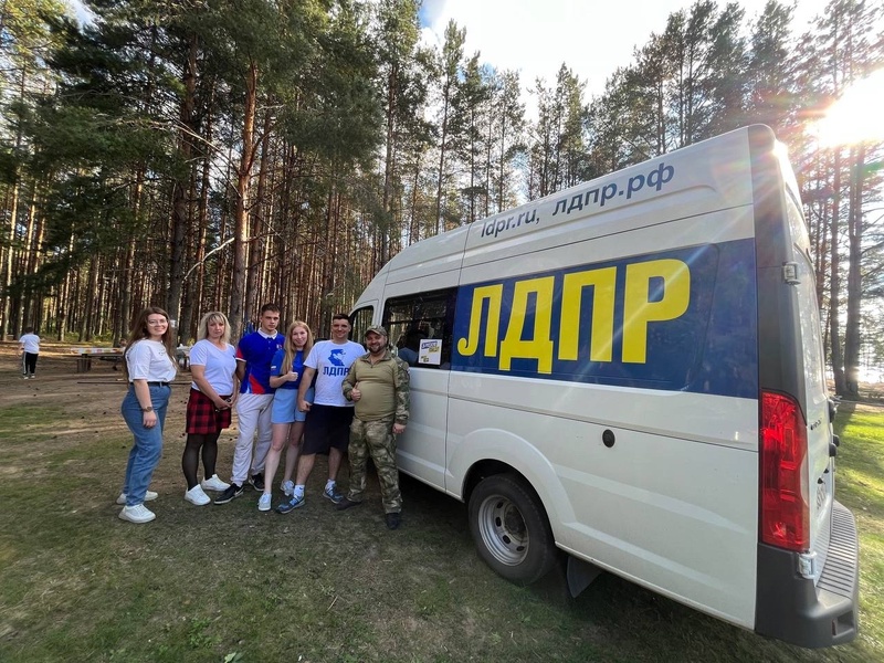 Патриотическая акция ЛДПР прошла в районах Нижегородской области