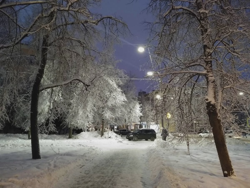 Снегопад в Новгородской области задержится до субботы