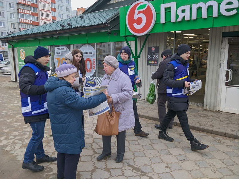 Пикеты на улицах Великого Новгорода