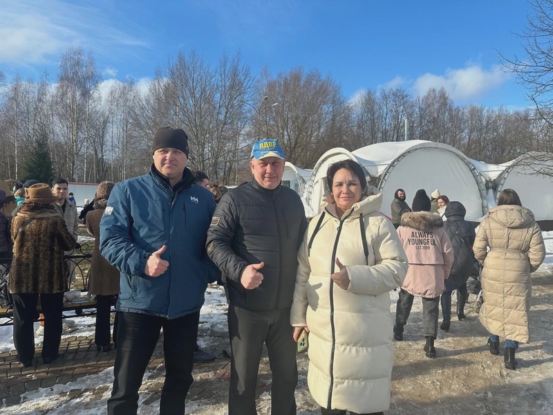 Активисты Новгородского регионального отделения ЛДПР приняли участие в масленичных гуляниях