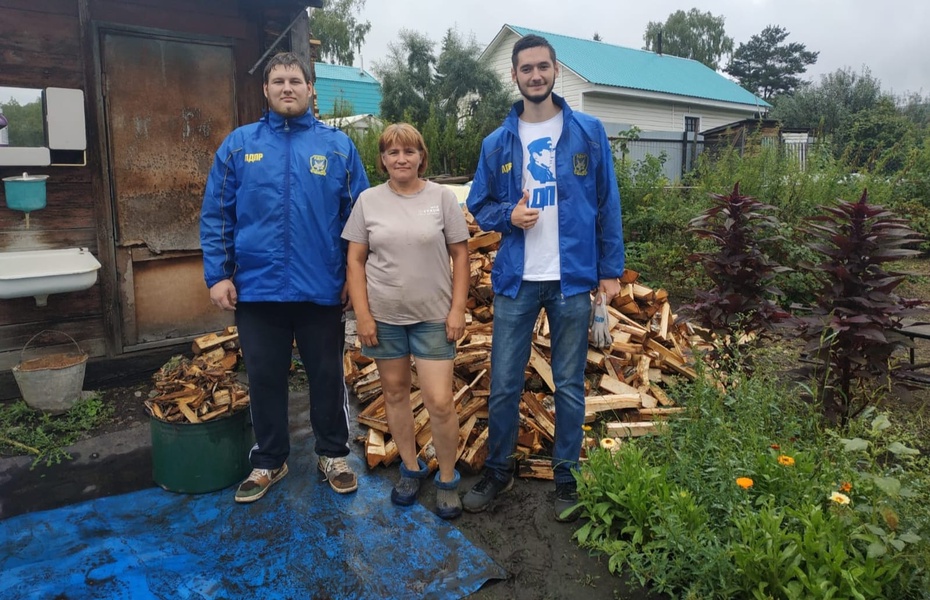 Дождь не помеха для добрых дел!