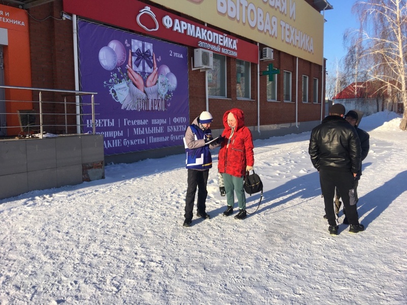 Омские активисты посетили Черлакский район и провели Всероссийский опрос среди местных жителей