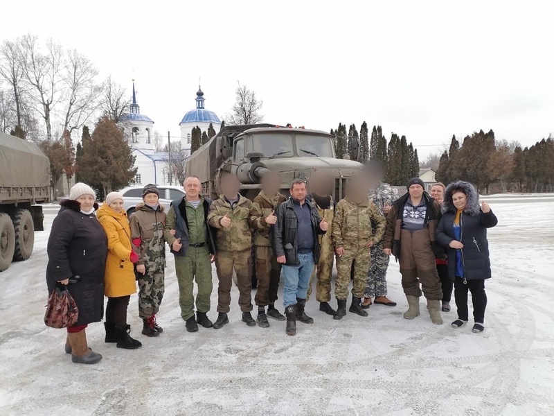 Орловские активисты отправили очередную партию гуманитарного груза на передовую