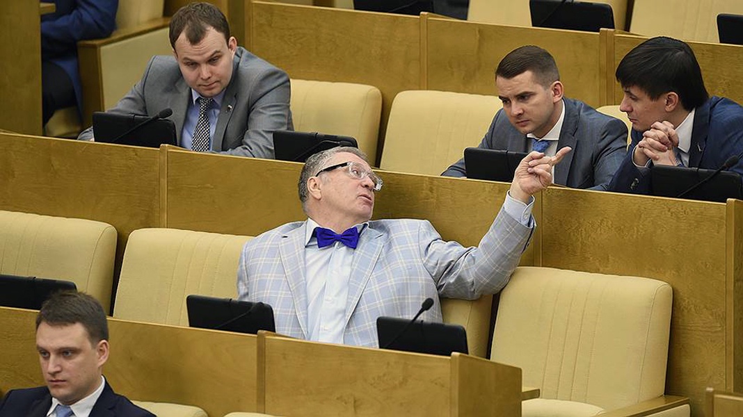 Депутат государственной думы жириновский