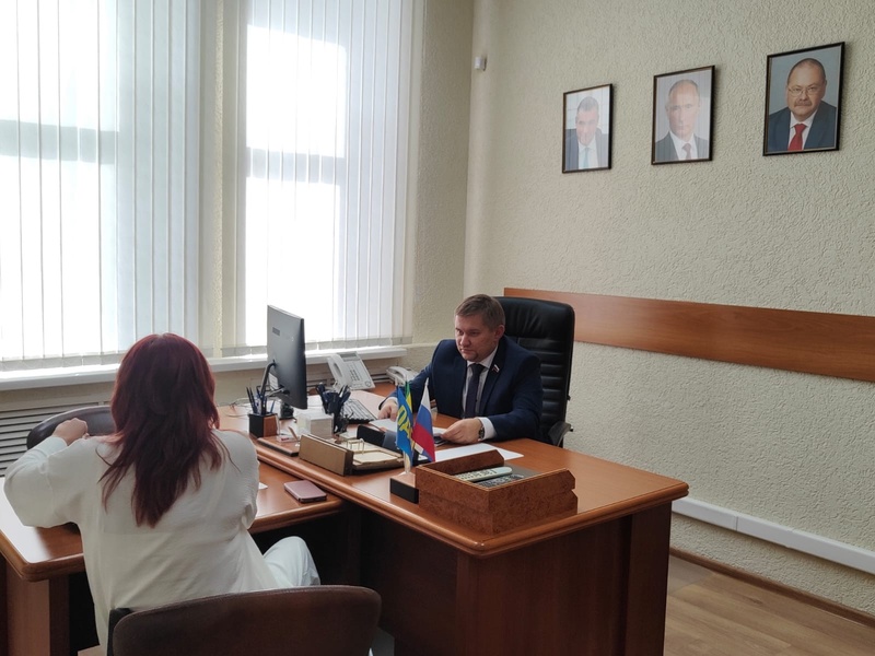 Депутат Павел Куликов провёл личный приём пензенцев