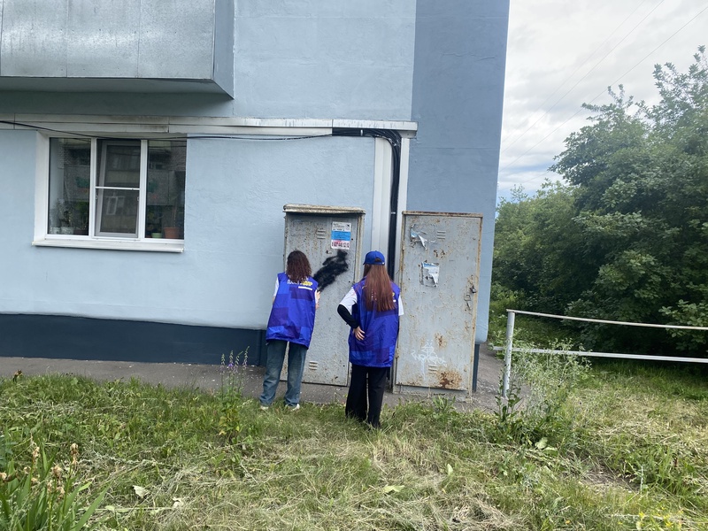 Молодёжь ЛДПР в Пензе борется с рекламой наркотиков 