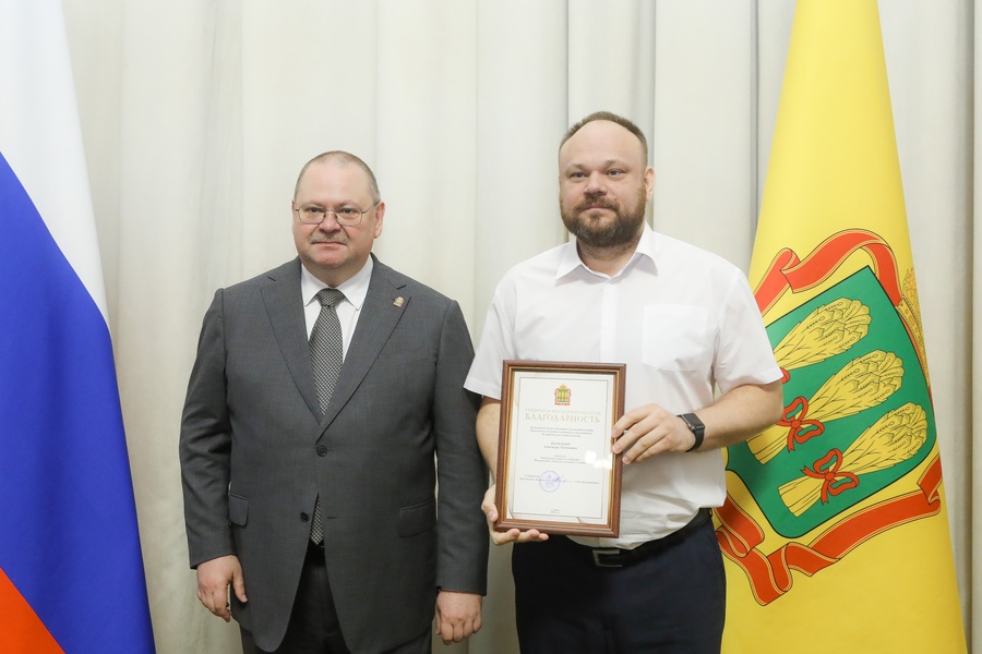 Депутат ЛДПР Александр Васильев награждён благодарностью губернатора Пензенской области