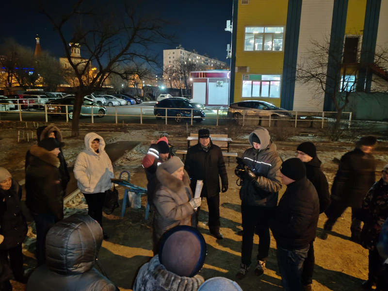 Депутат Законодательного Собрания ПК Андрей Андрейченко встретился с жителями посёлка Трудовое