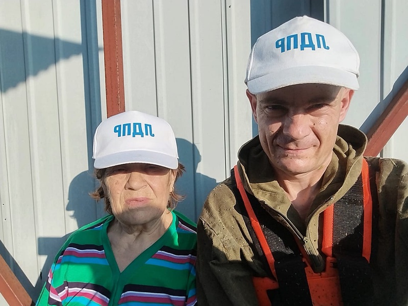 Находкинское отделение ЛДПР продолжает помогать жительнице города Любови Яковлевне
