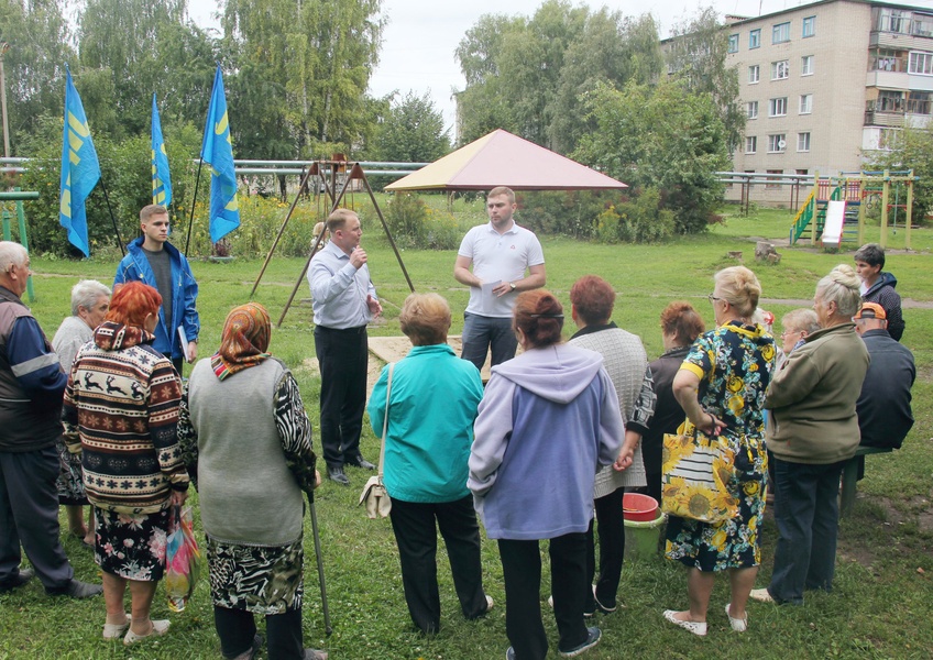 Посещение командой ЛДПР города Рыбное Рязанской области