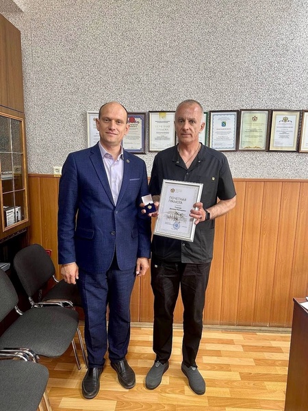 В преддверии Дня медицинского работника Александр Стариков поздравил врача Рыбновской больницы