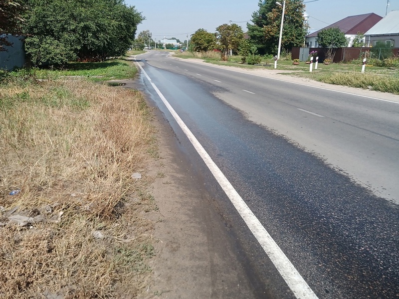 В Рязанской области «лишняя» вода льётся на дорогу. ЛДПР будет останавливать бездействие чиновников!