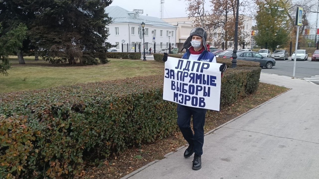 В Тольятти прошел пикет за возврат прямых выборов главы города