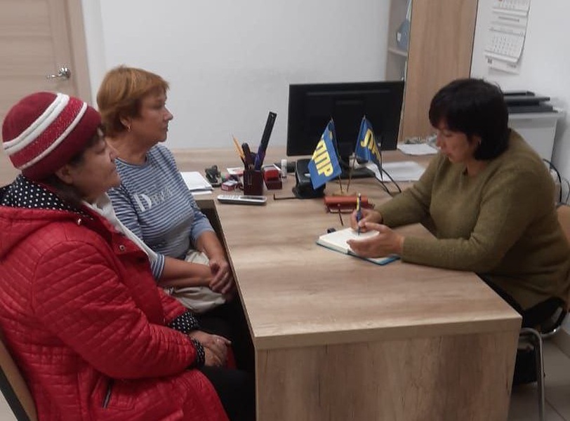 Очередной прием жителей округа