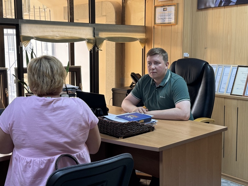 Никита Григорьевский провел личный прием граждан 