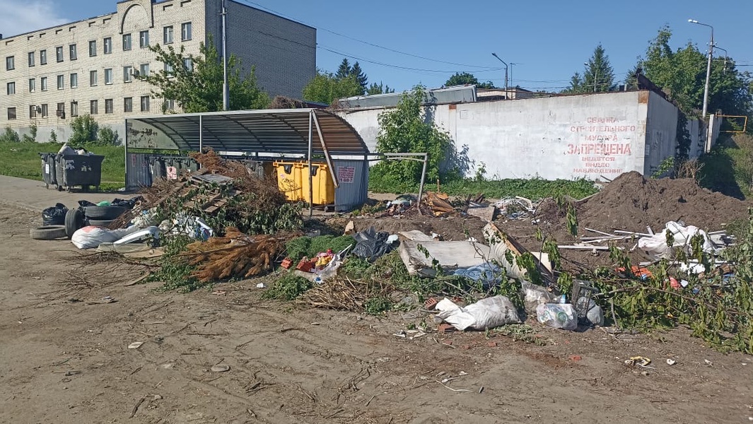 Стихийная свалка в Волжском районе: поработали и хватит