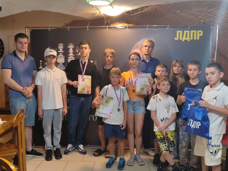 Турнир по шахматам при поддержке ЛДПР прошел в Саратове