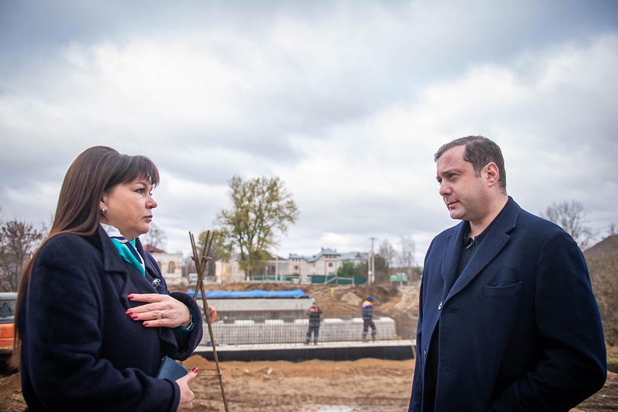 Алексей Островский приехал на стройплощадку Фроловского моста без предупреждения