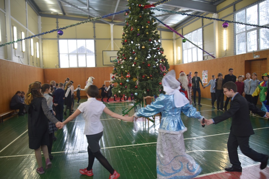 Смоленские партийцы поздравили с Новым годом воспитанников Краснинской школы-интерната