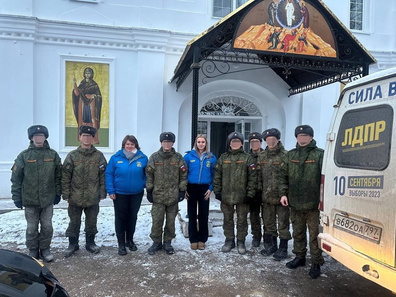 ЛДПР помогает обновить храм в Смоленске