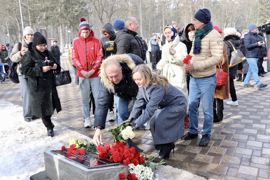 Депутат от ЛДПР приняла участие в закладке боевой гильзы в память о воинах Афганистана