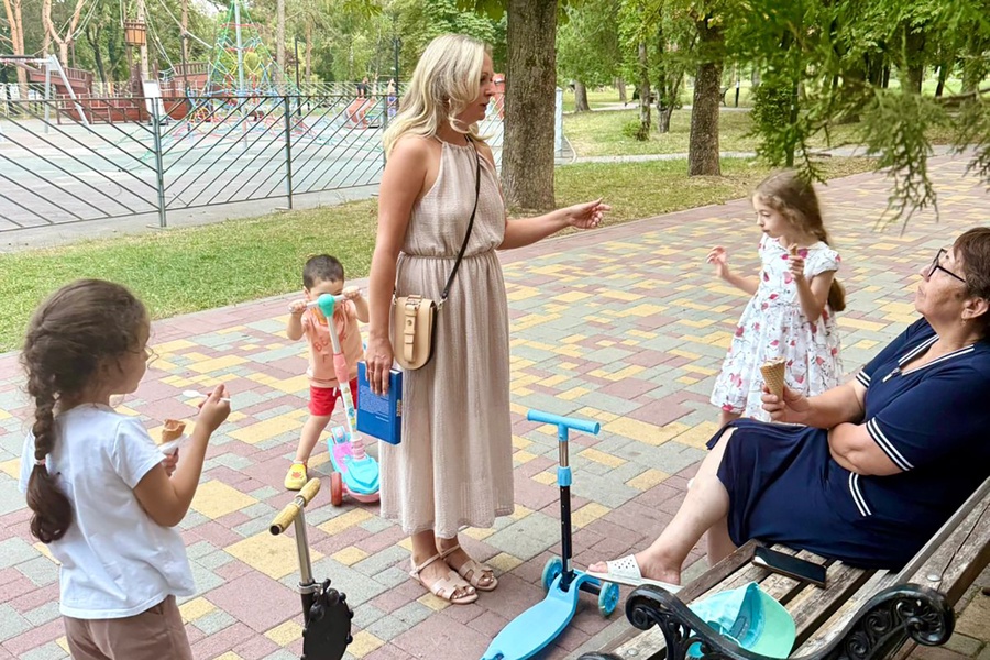 Сквер «Приозёрный» в Ессентуках: забота о детях под контролем ЛДПР