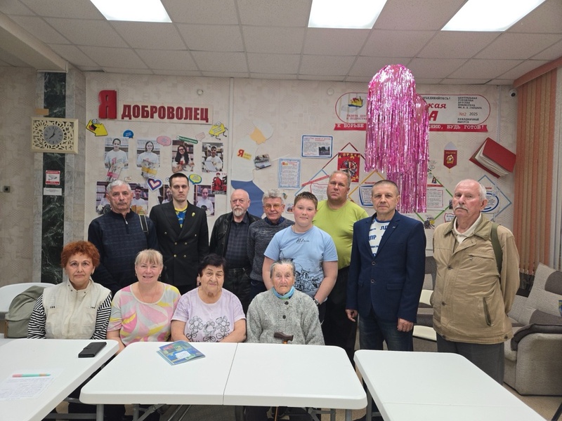 В Лесном состоялось очередное заседание исторического клуба с ЛДПР