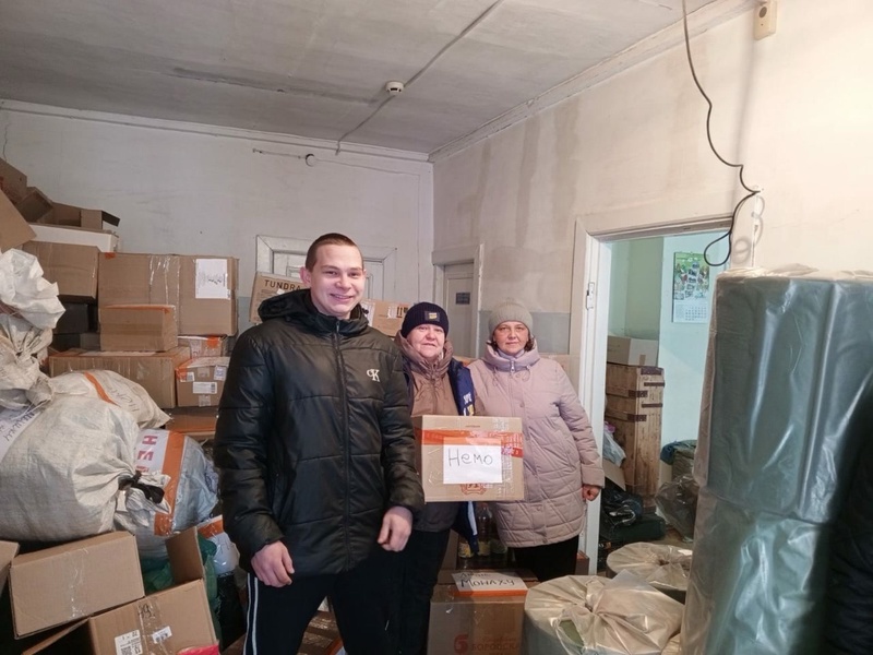 Активисты ЛДПР в Ачите отправили 936 кг гуманитарного груза в Белгородскую область