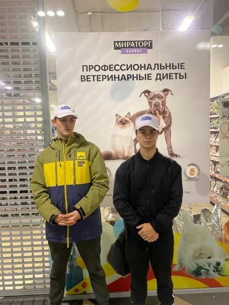 Активисты «молодежного крыла» посетили приют для бездомных животных 