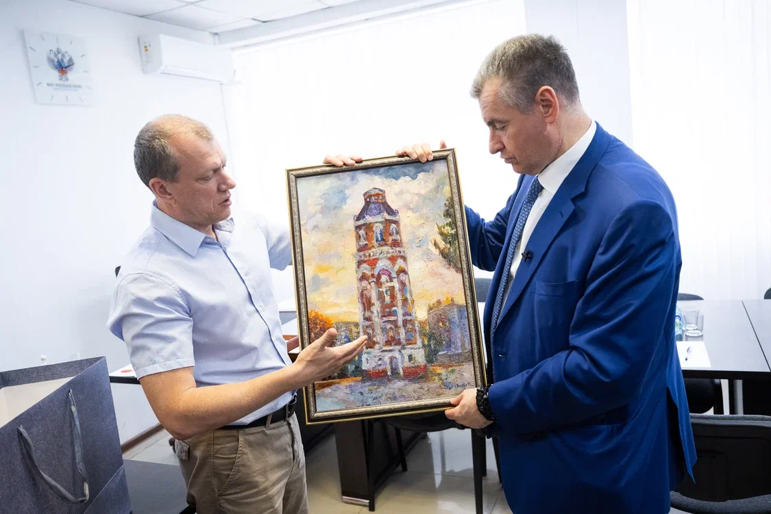 Председатель ЛДПР Леонид Слуцкий с рабочим визитом посетил Мариуполь