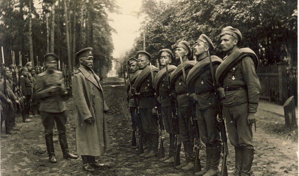 Первая автомобильная рота русской армии 1914